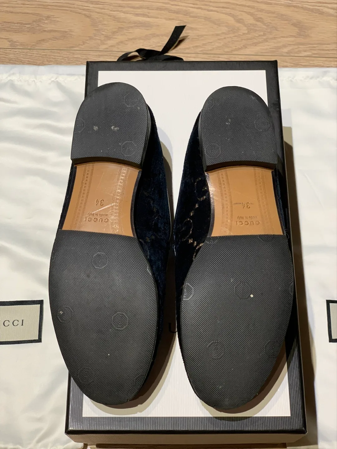 100% Authentic Gucci loafers image indicator(6)