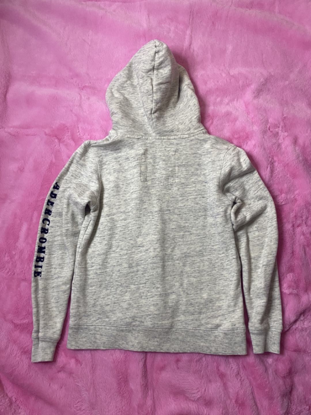 Abercrombie & Fitch Grey Zip-Up Hoodie - photo 2