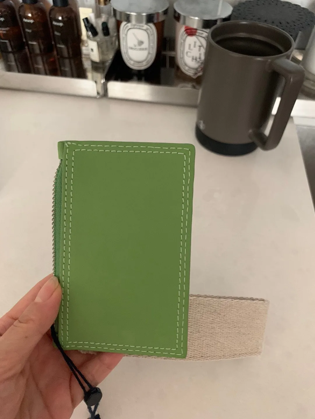 100% Authentic Jacquemus leather card holder wallet image indicator(5)