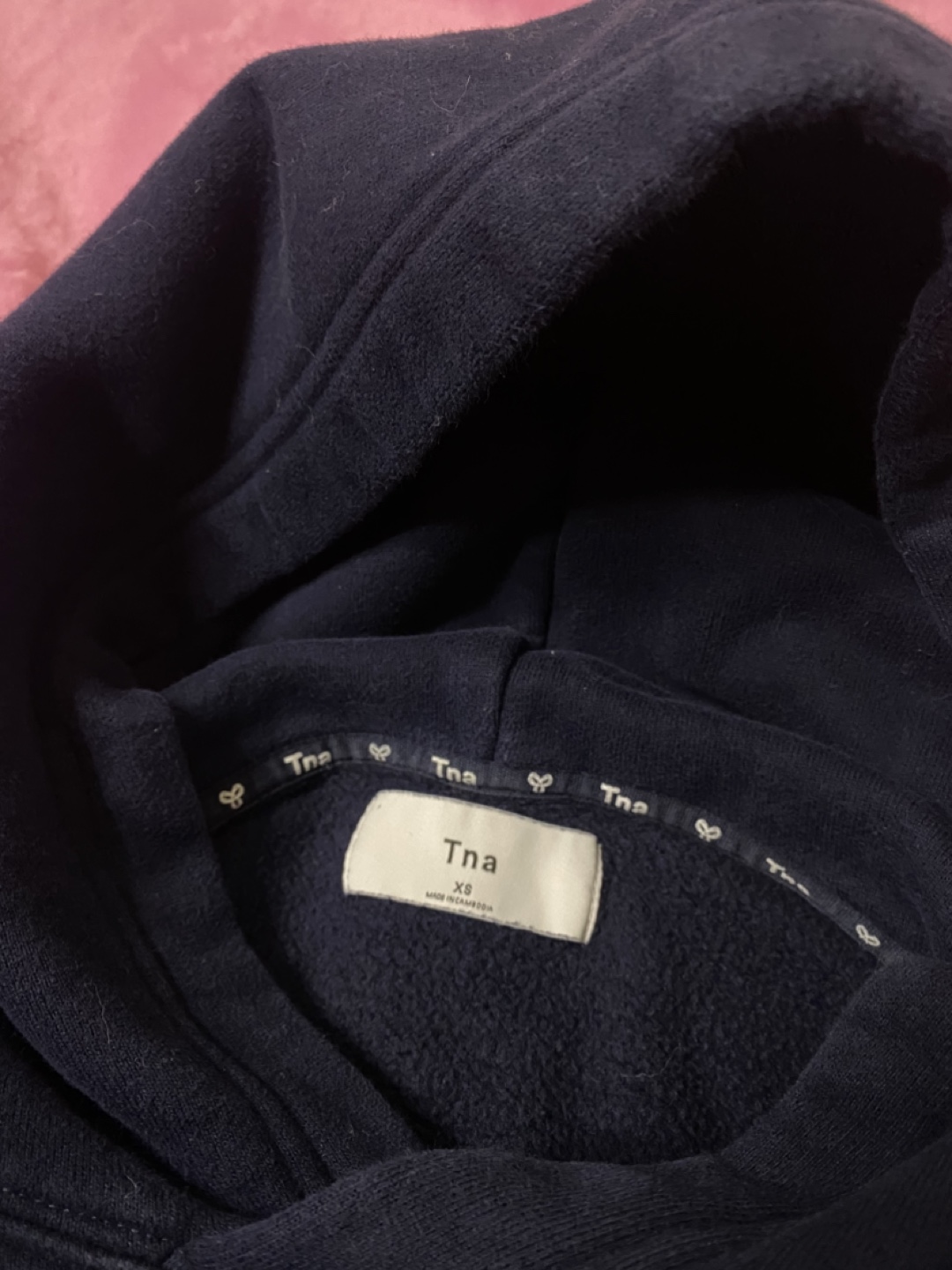 Tna XS Navy Blue Hoodie - photo 3
