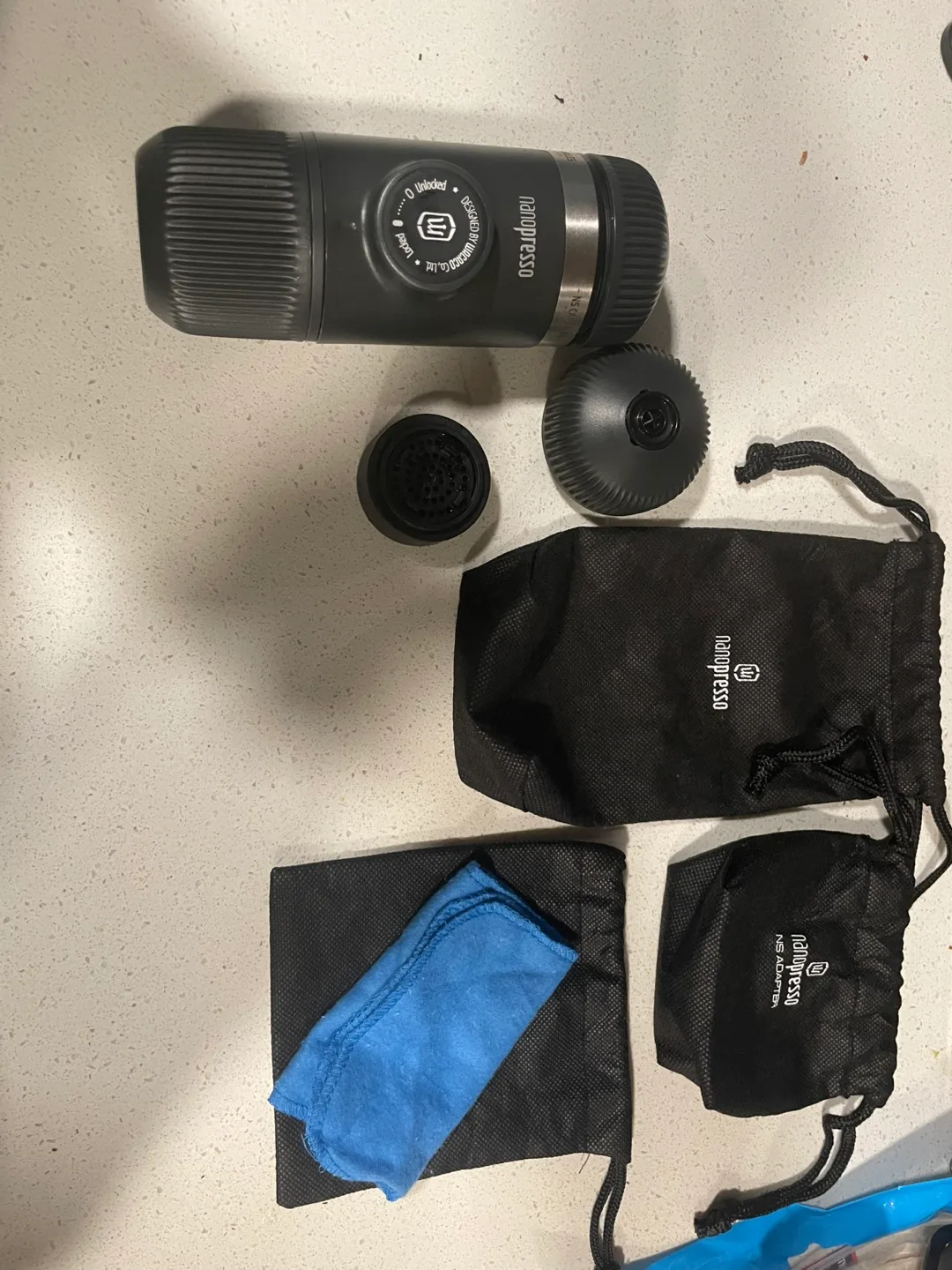 WACACO Nanopresso Portable Espresso Maker with NS Adapter thumbnail
