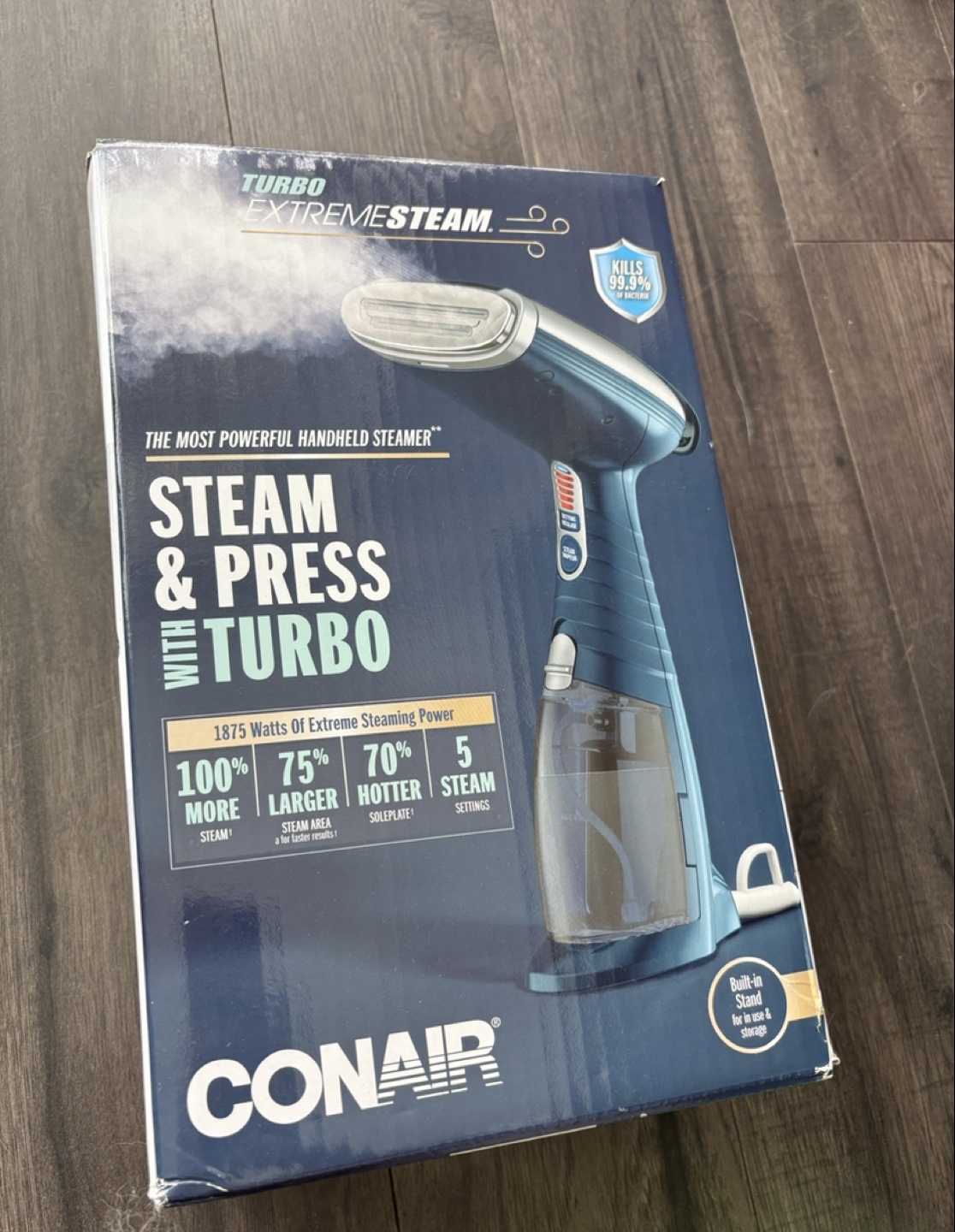 Conair Turbo ExtremeSteam Handheld Garment Steamer