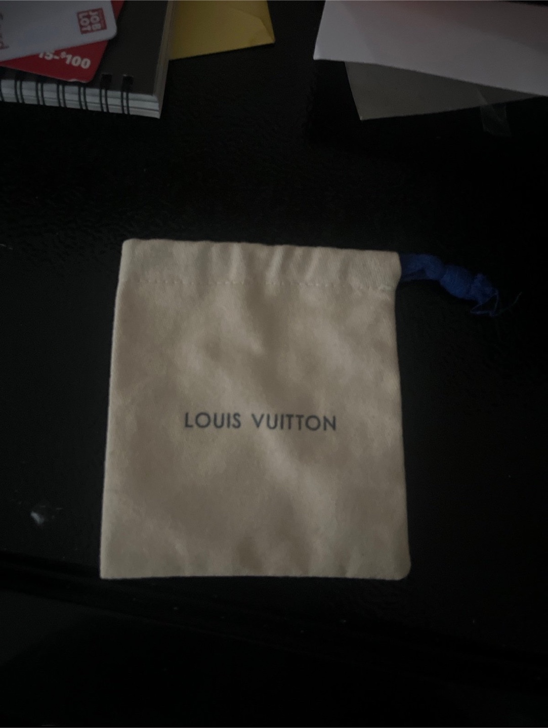 Louis Vuitton Black Leather Bracelet - photo 3
