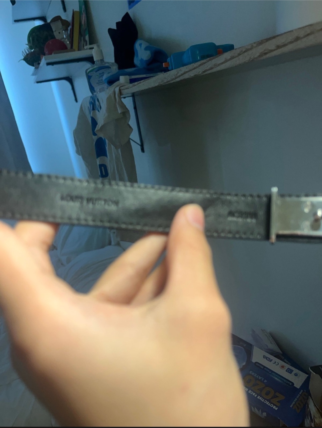 Louis Vuitton Black Leather Bracelet - photo 4