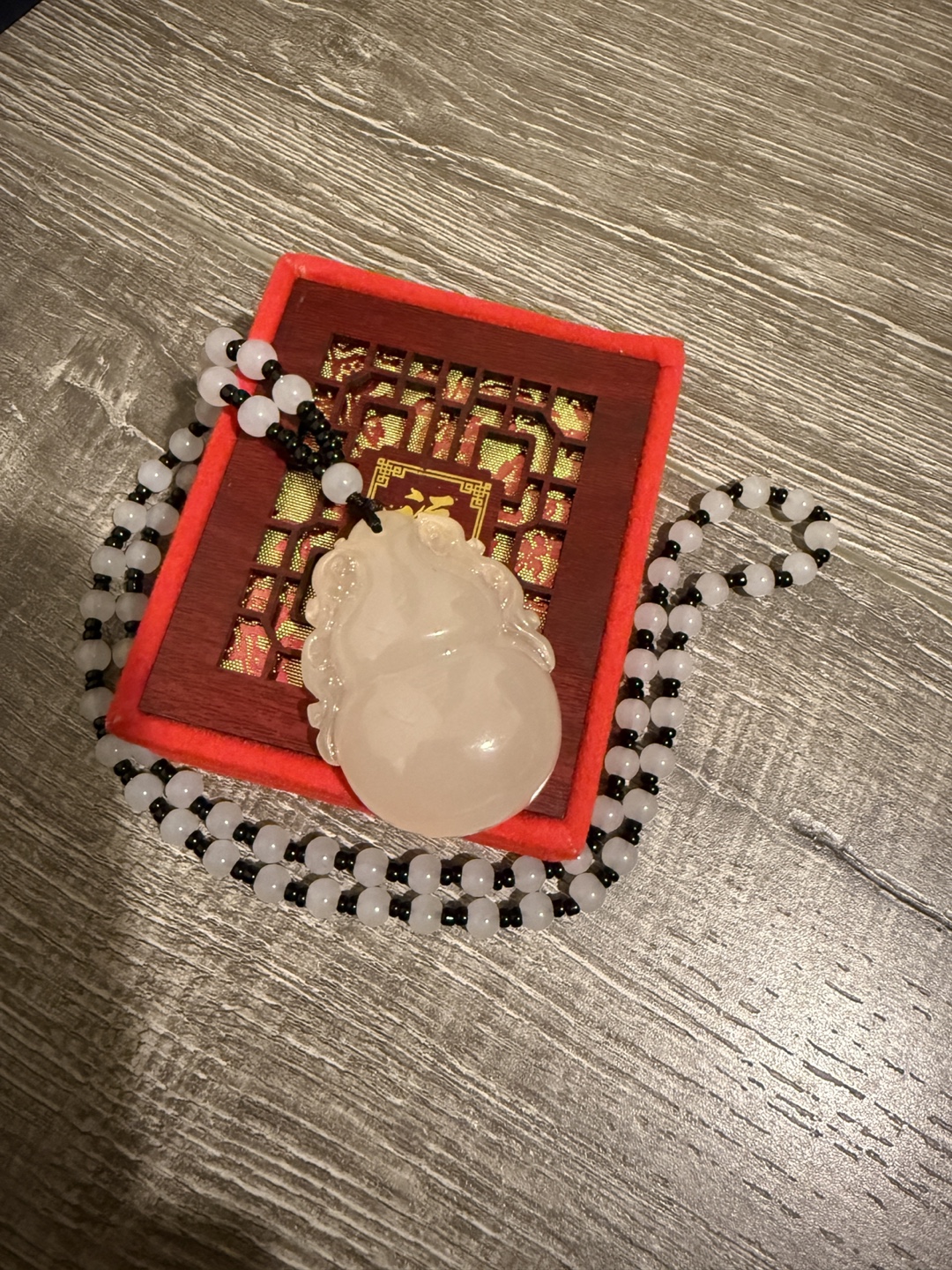 Rose Quartz Hulu Pendant Necklace - photo 2