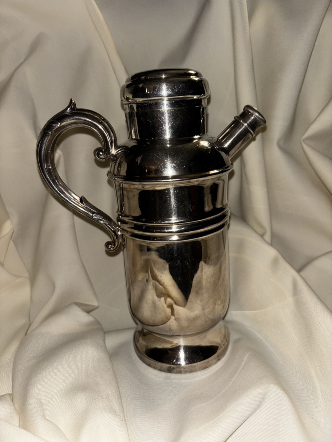 Vintage Silver plate Cocktail Shaker - photo 4