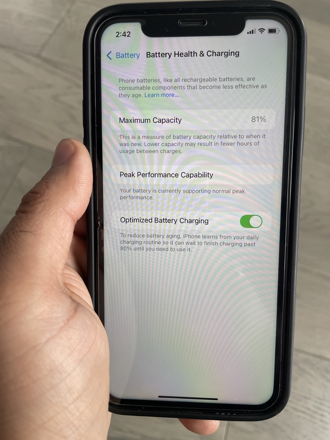 iPhone XR 128GB - Space Grey
