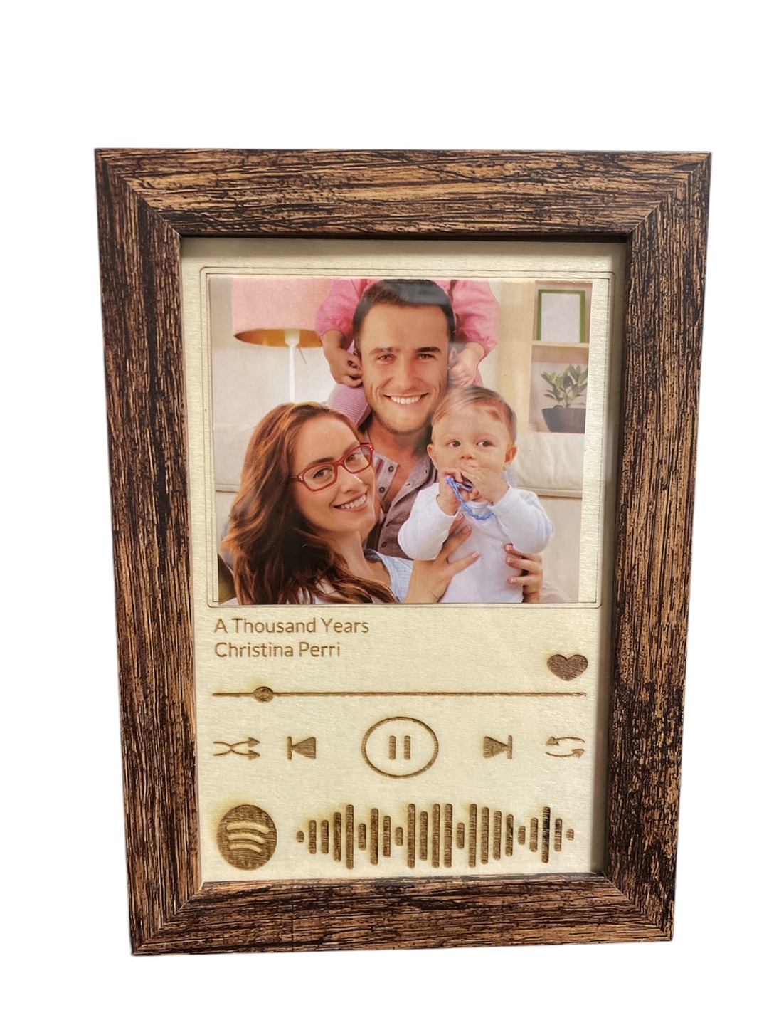 Customizable Spotify Code Music Frame