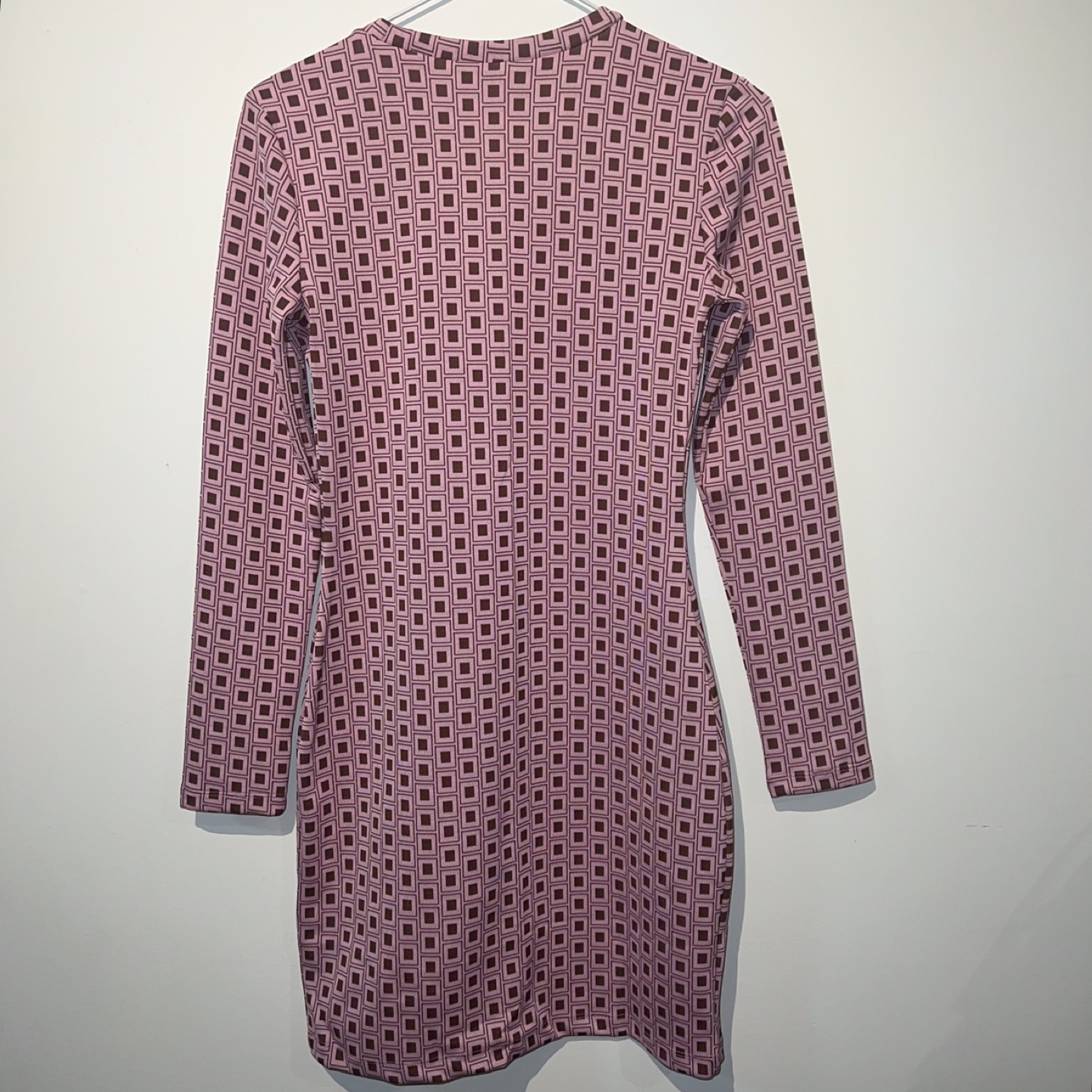 Zara Pink Geometric Mini Dress - photo 3