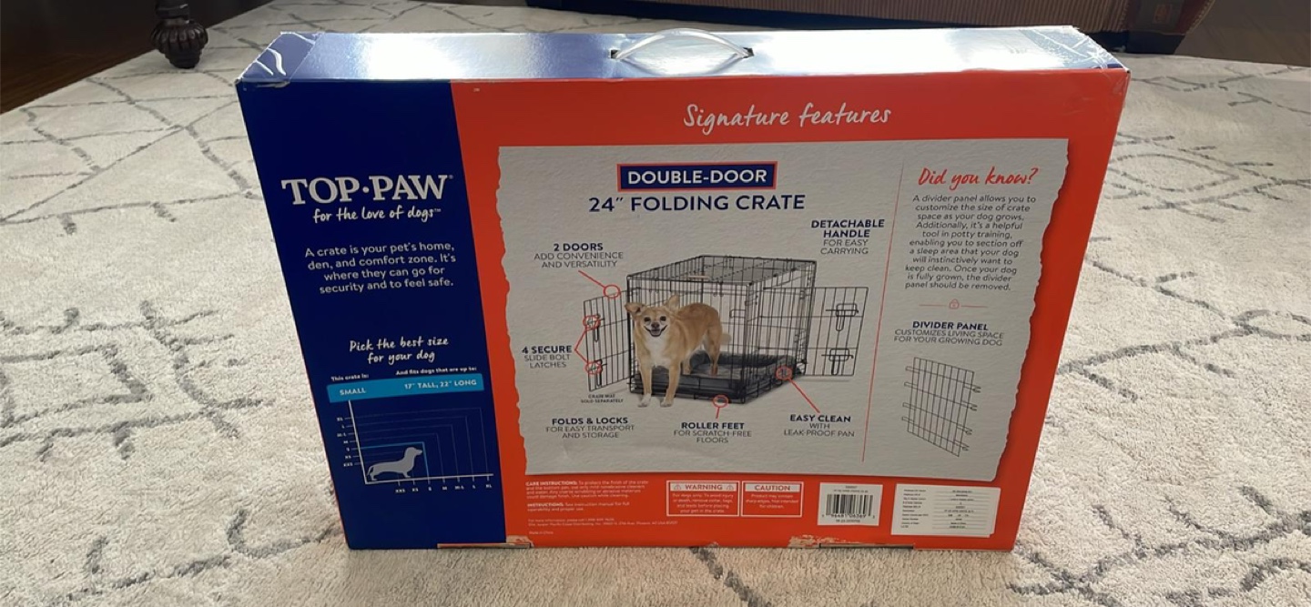 Folding Dog Crate - photo 2