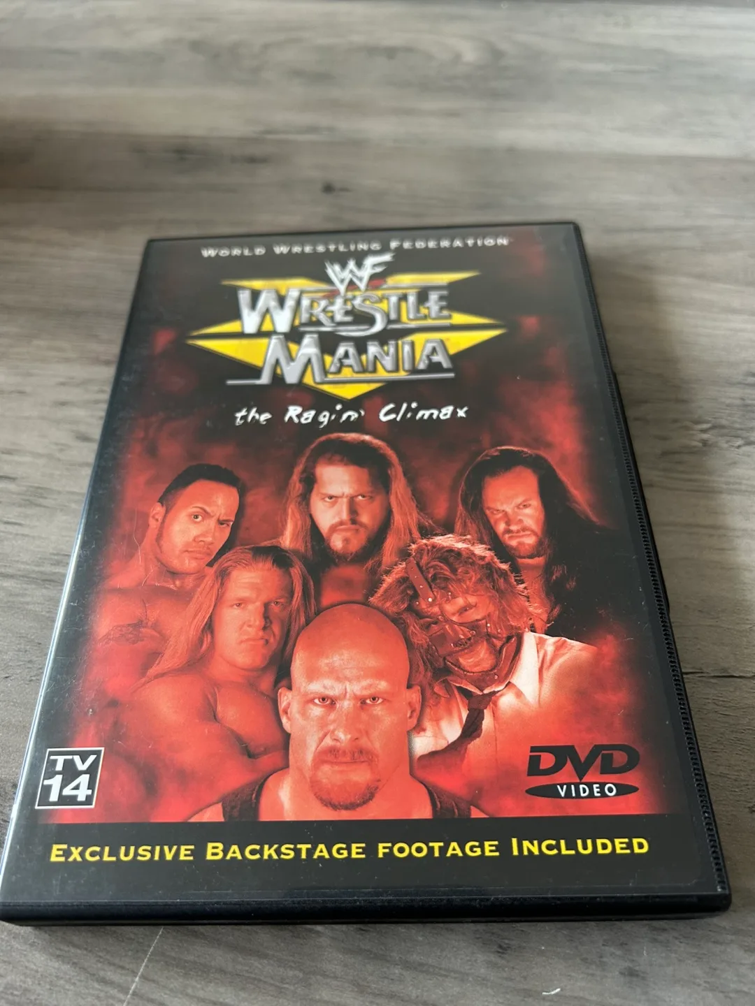 WWF Wrestlemania XV The Ragin' Climax DVD thumbnail