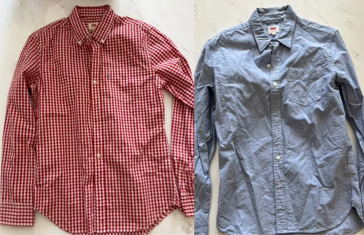 11x Armani Exchange/Club Monaco/Levi’s Bundle Dress Shirts image indicator(10)