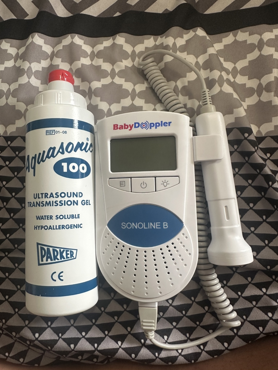 Baby Doppler Sonoline B Fetal Doppler with Ultrasound Gel