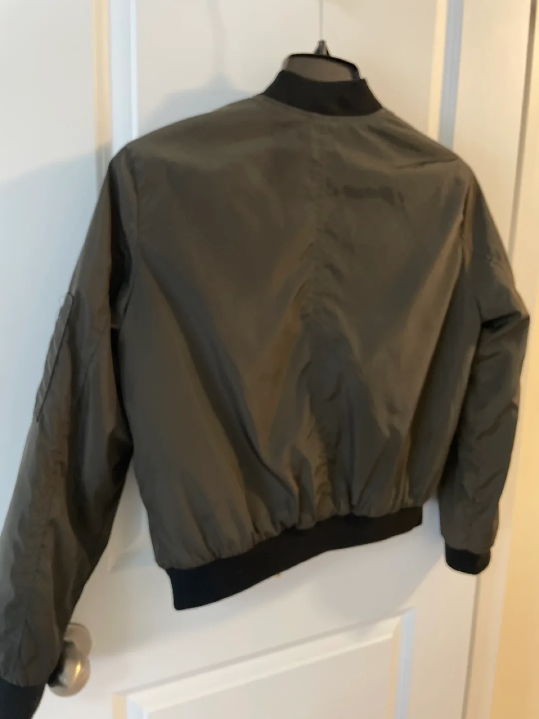 Bluenotes Olive Green Bomber Jacket - Size M/M image indicator(3)