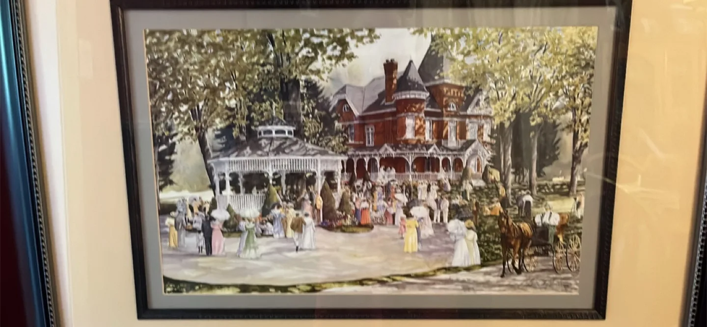 Walter Campbell Mc Micheal Art Gallery Framed Winter Scene Print image indicator(6)