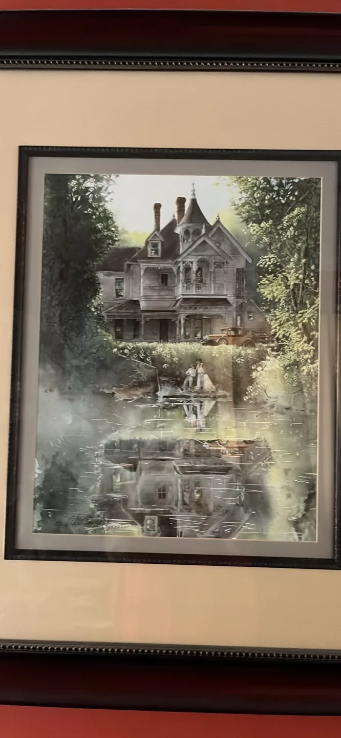 Walter Campbell Mc Micheal Art Gallery Framed Winter Scene Print image indicator(10)