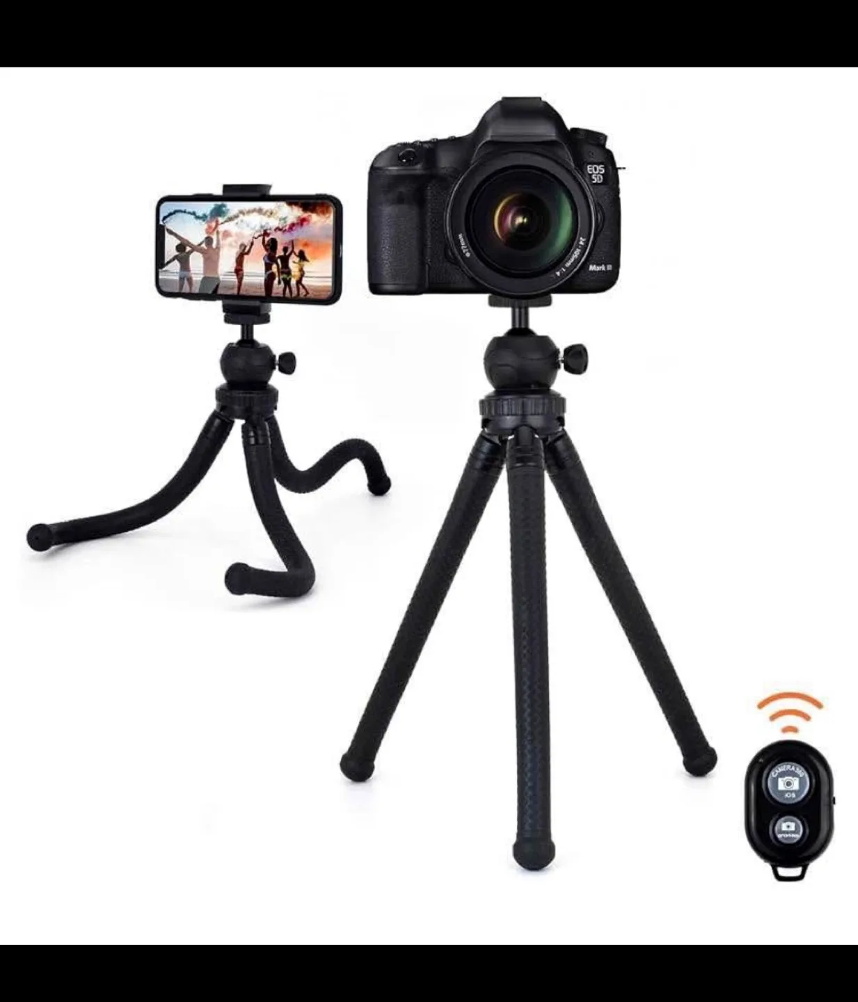 Mini Tripod for Smartphones and Cameras thumbnail
