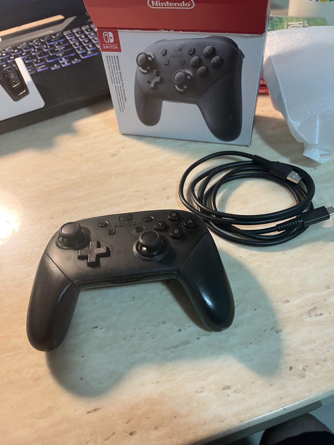 Nintendo Switch Pro Controller - Black