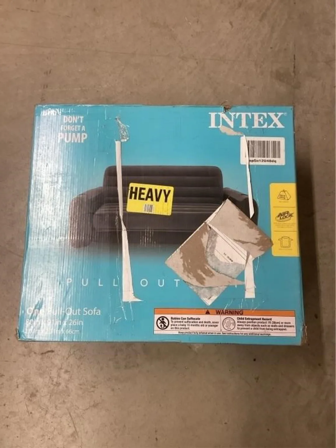 Inflatable Sofa Bed with Pull-Out Mattress - Queen Size image indicator(3)