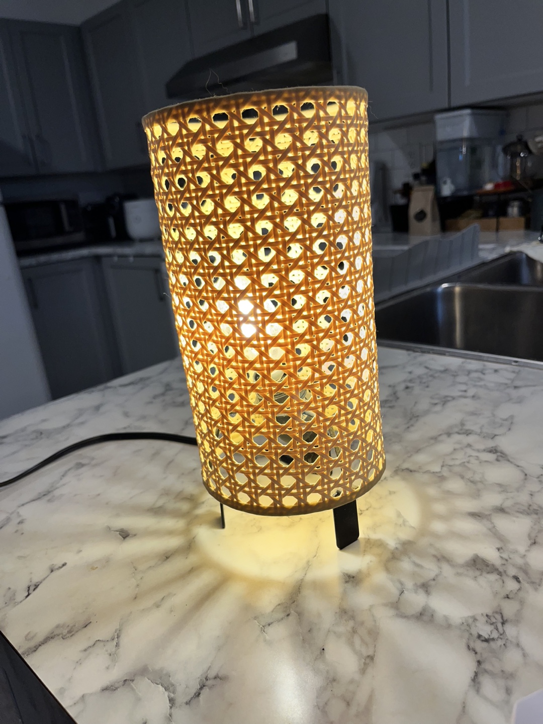 Woven Table Lamp