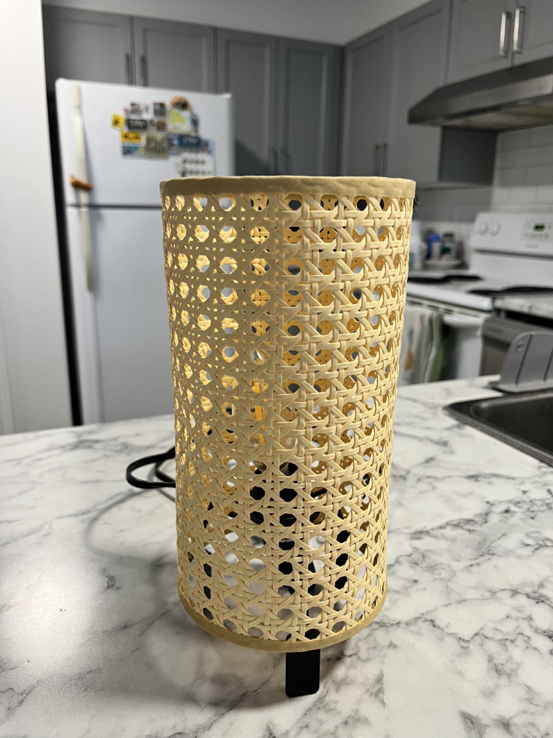 Woven Table Lamp - photo 2
