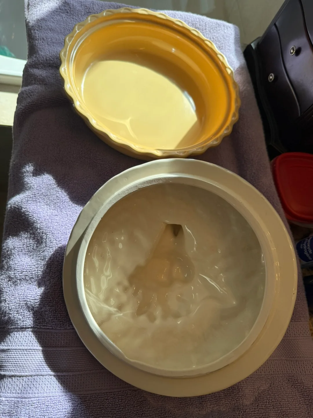 Vintage Autumn Harvest Pie plate / Carrier image indicator(4)