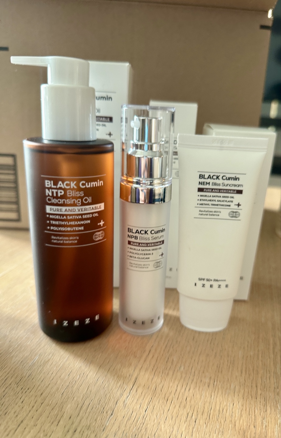 IZEZE Black Cumin Skincare Set