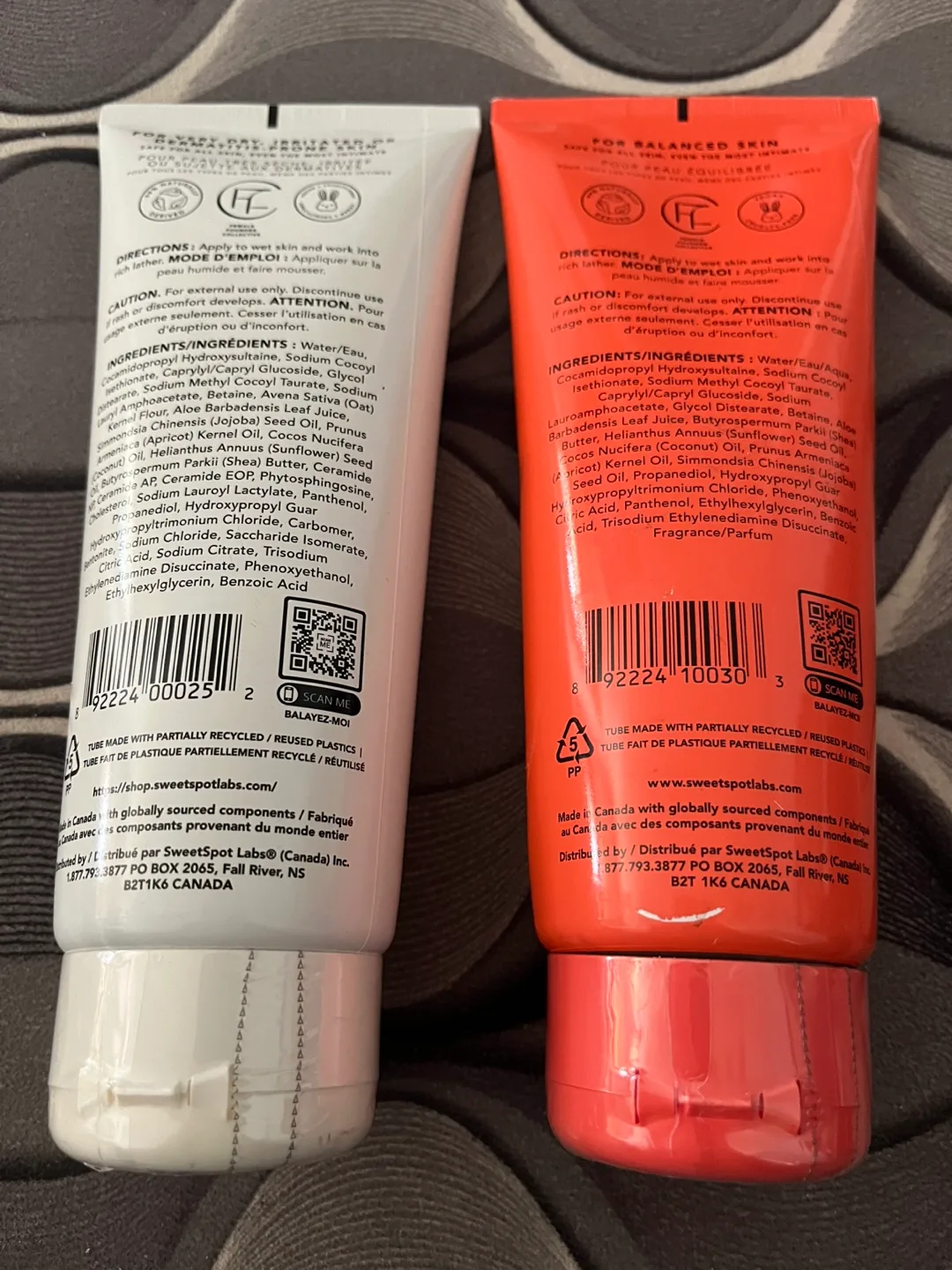 SweetSpot Labs Body Wash Duo - Moisture Restoring & pH Balancing image indicator(2)