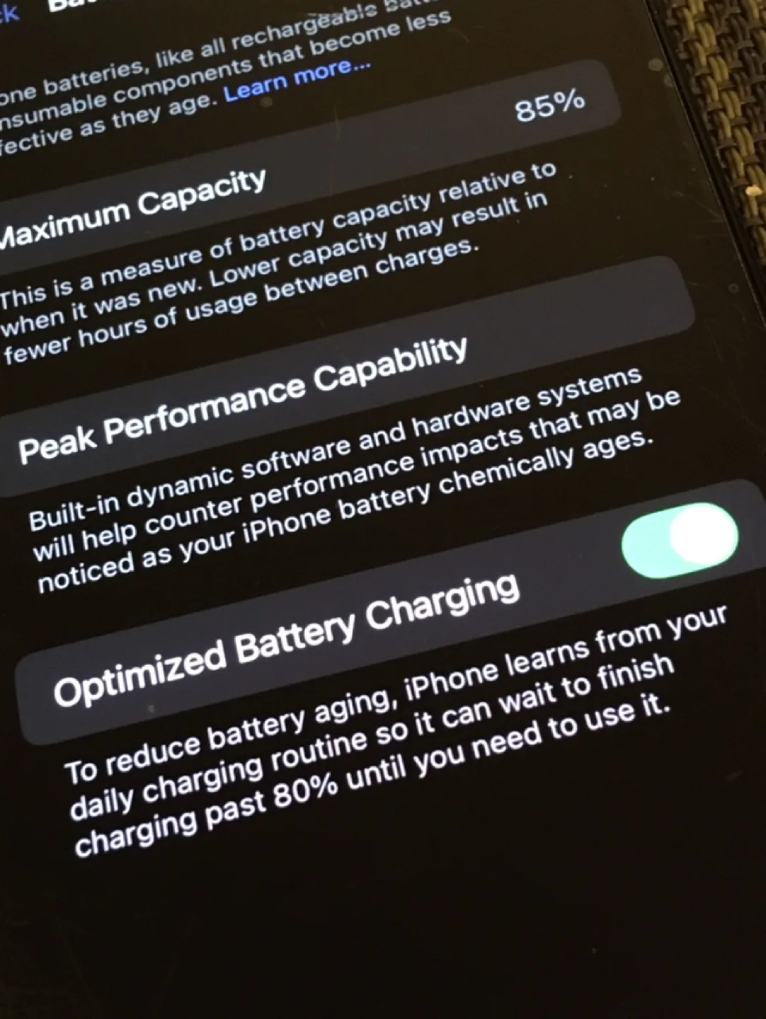 Used iPhone 13 Mini / 128 GB in Black image indicator(3)