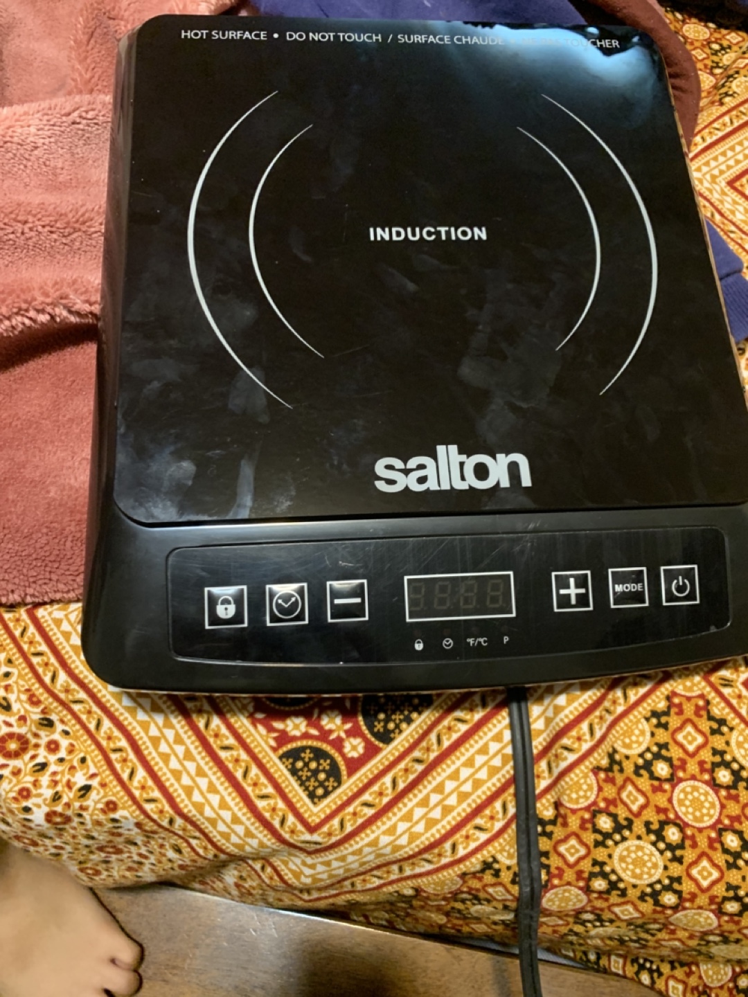 Salton Induction Cooktop