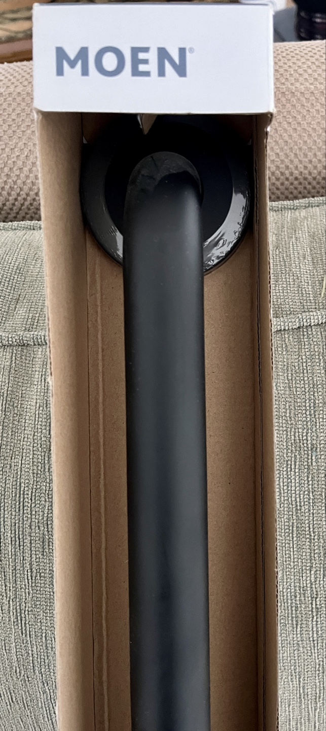 MOEN concealed screw grab bar 24x1.25 Matte Black