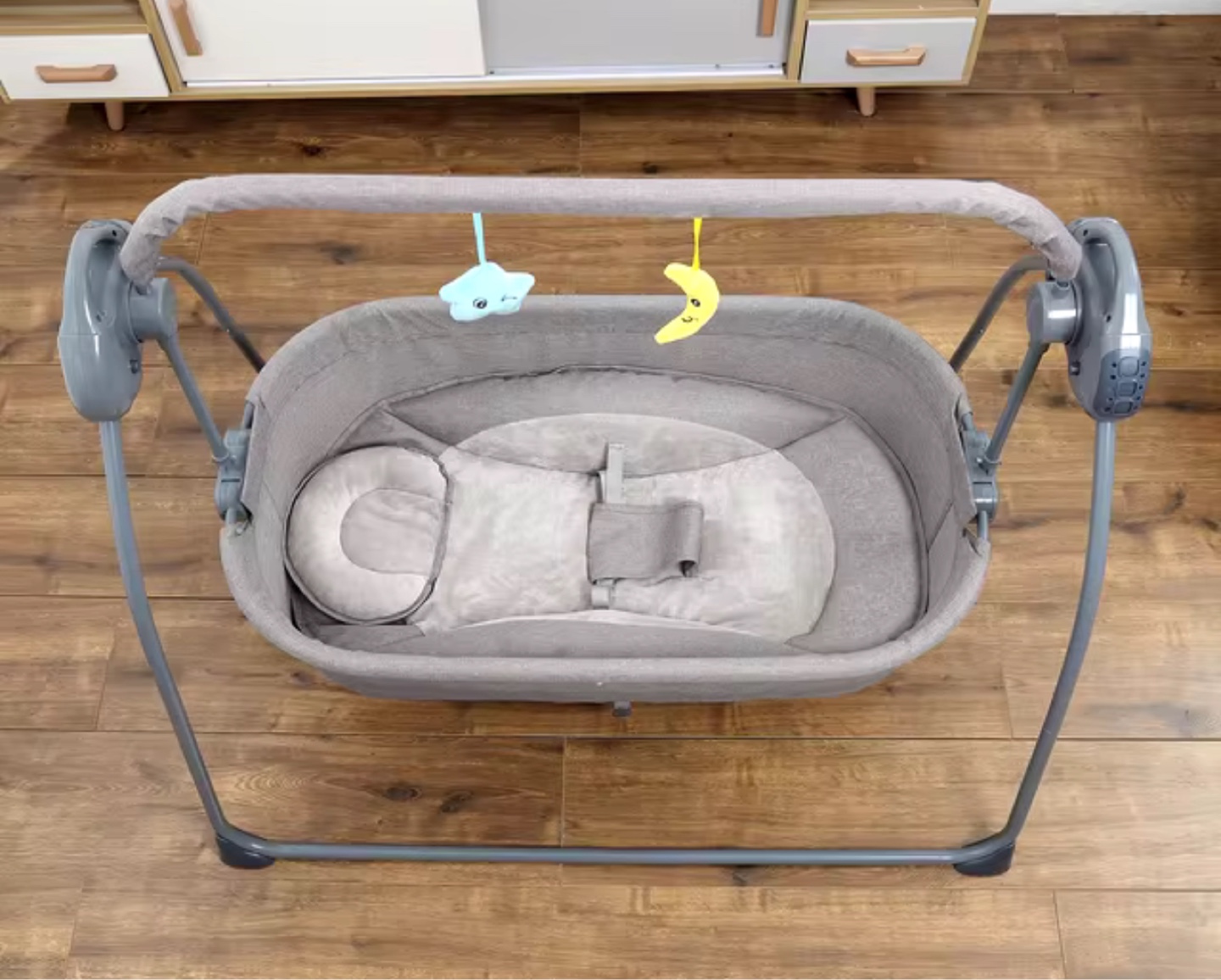 Baby Swing Cradle with Canopy