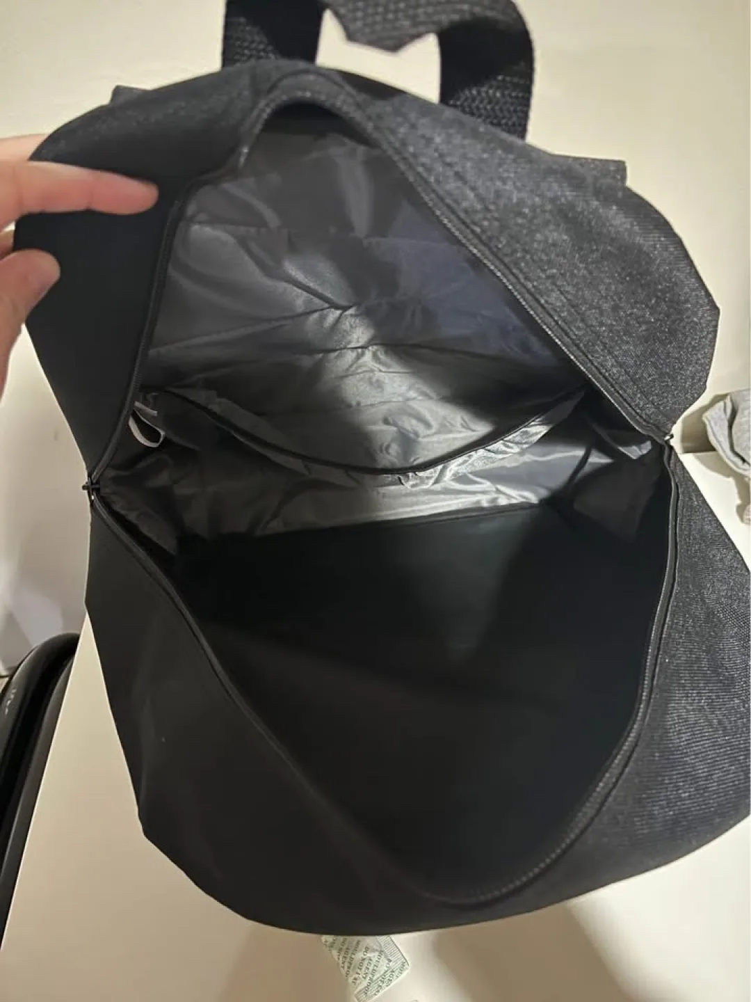 Black Backpack with The National (band) Embroidery image indicator(3)