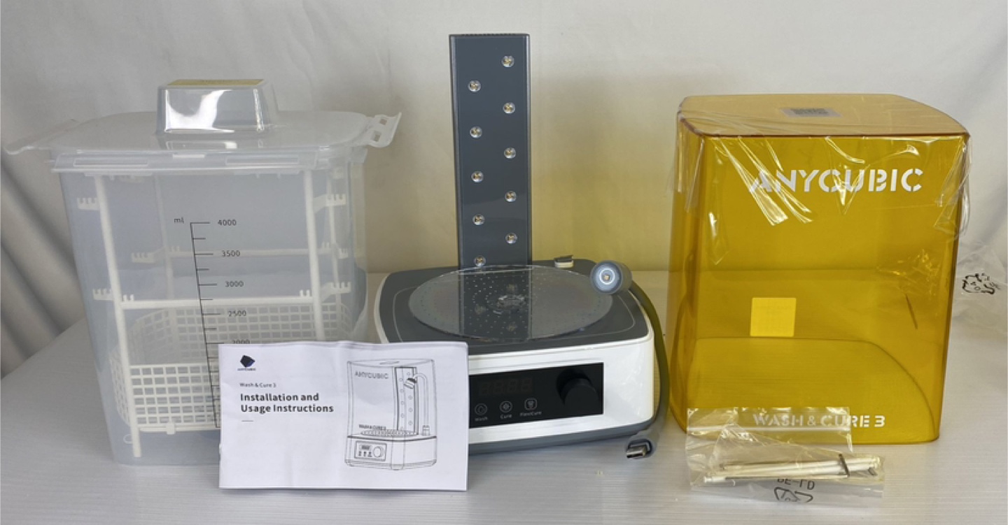 ANYCUBIC Wash & Cure 3 3D Printer Resin Wash and Cure Station