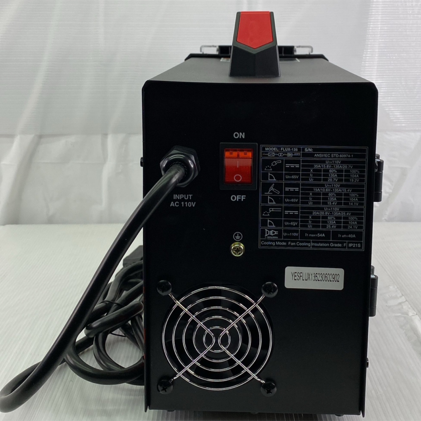 YESWELDER FLUX-135 Welding Machine - photo 3