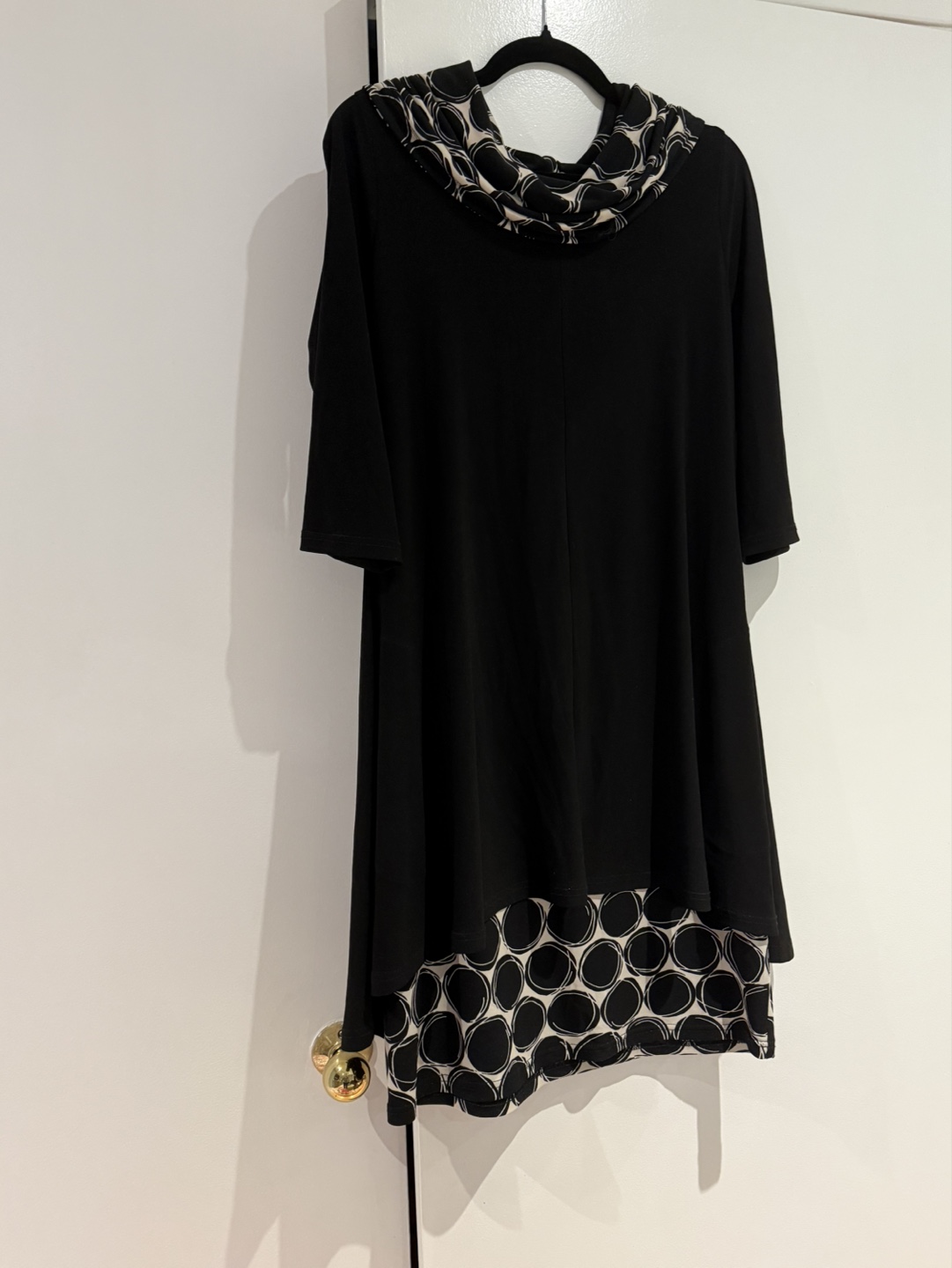 Joseph Ribkoff Black and White Dress Size 12