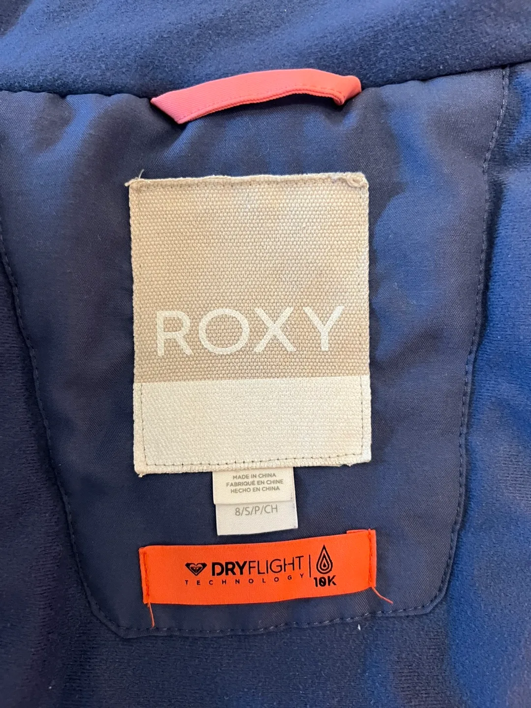 Girls' Roxy Snow Jacket Size 8 image indicator(4)