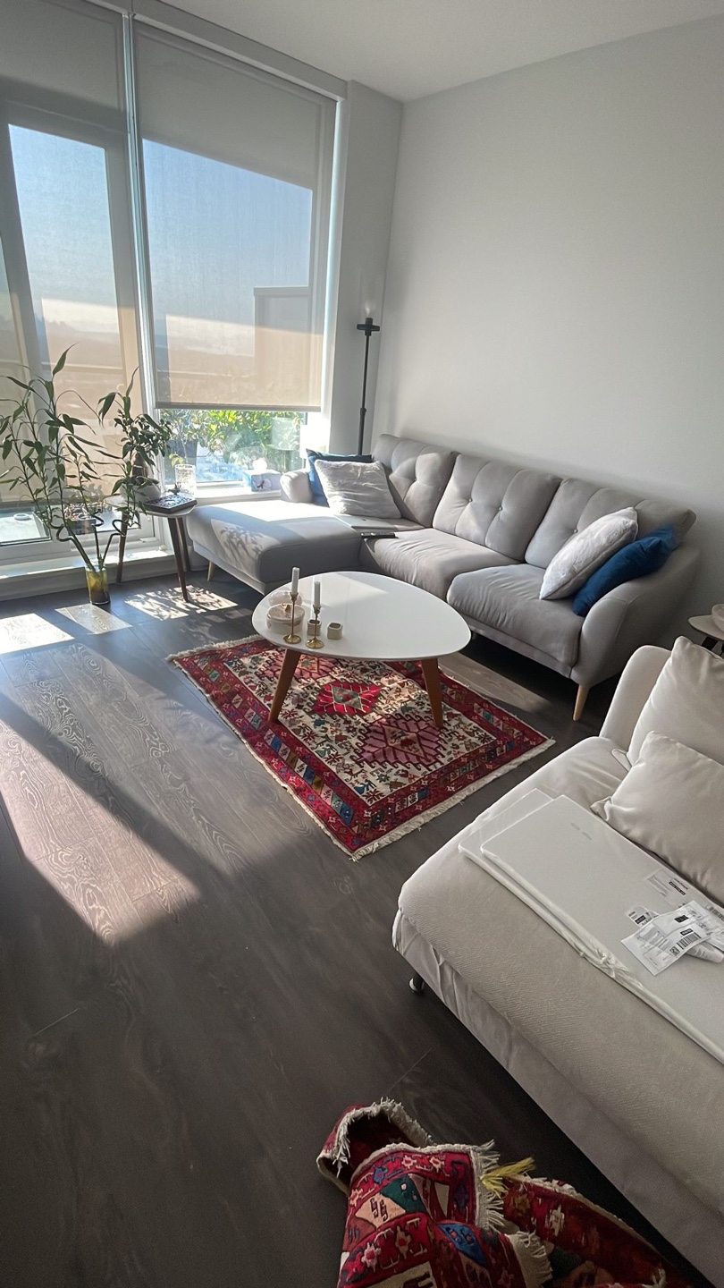 Modern Grey Sectional Sofa Structube brand