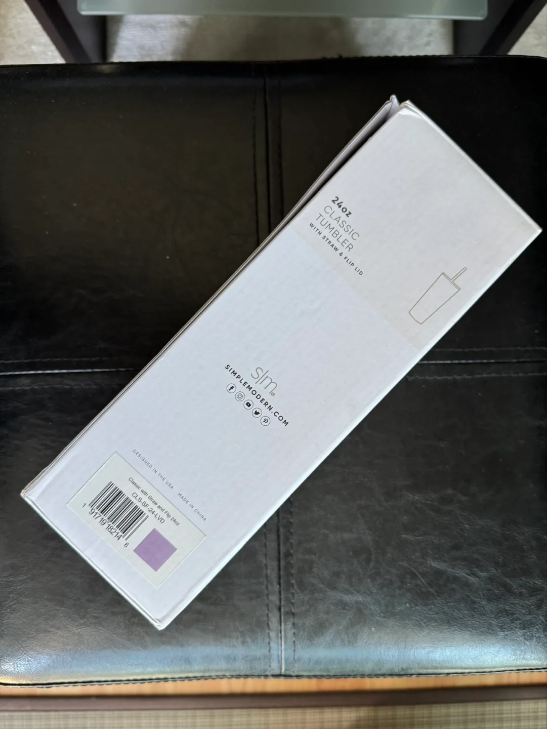 Simple Modern 24oz Classic Tumbler with Straw & Flip Lid - Lilac image indicator(6)