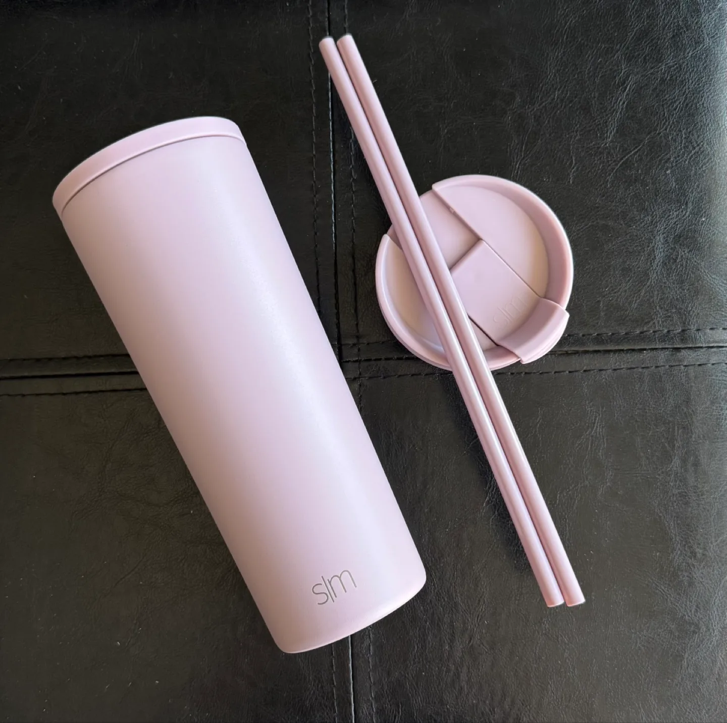 Simple Modern 24oz Classic Tumbler with Straw & Flip Lid - Lilac thumbnail