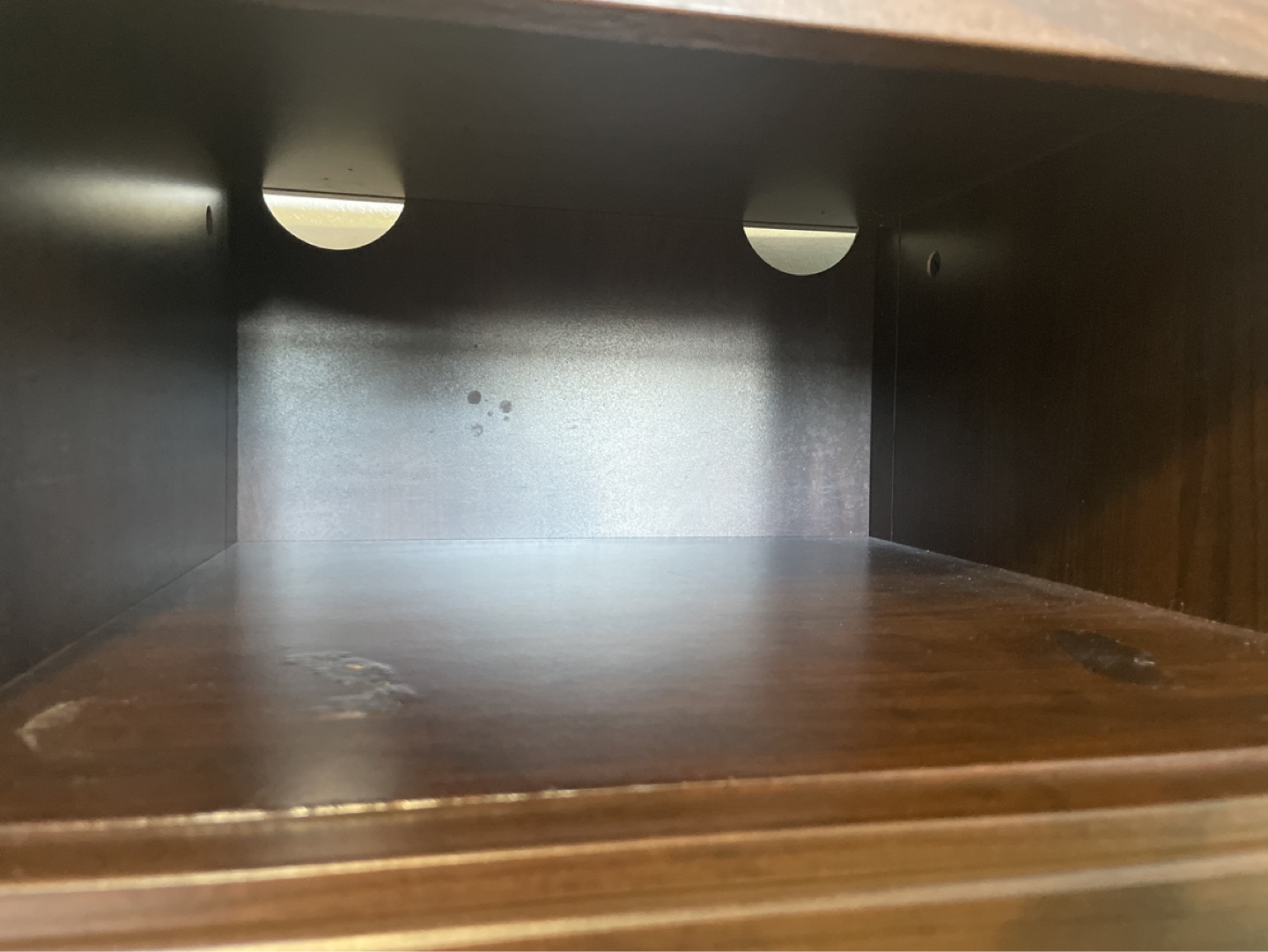 Dark Brown Wooden Chest of Drawers - photo 2