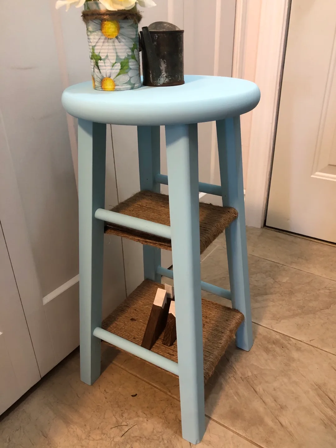 Decorative accent stool image indicator(5)