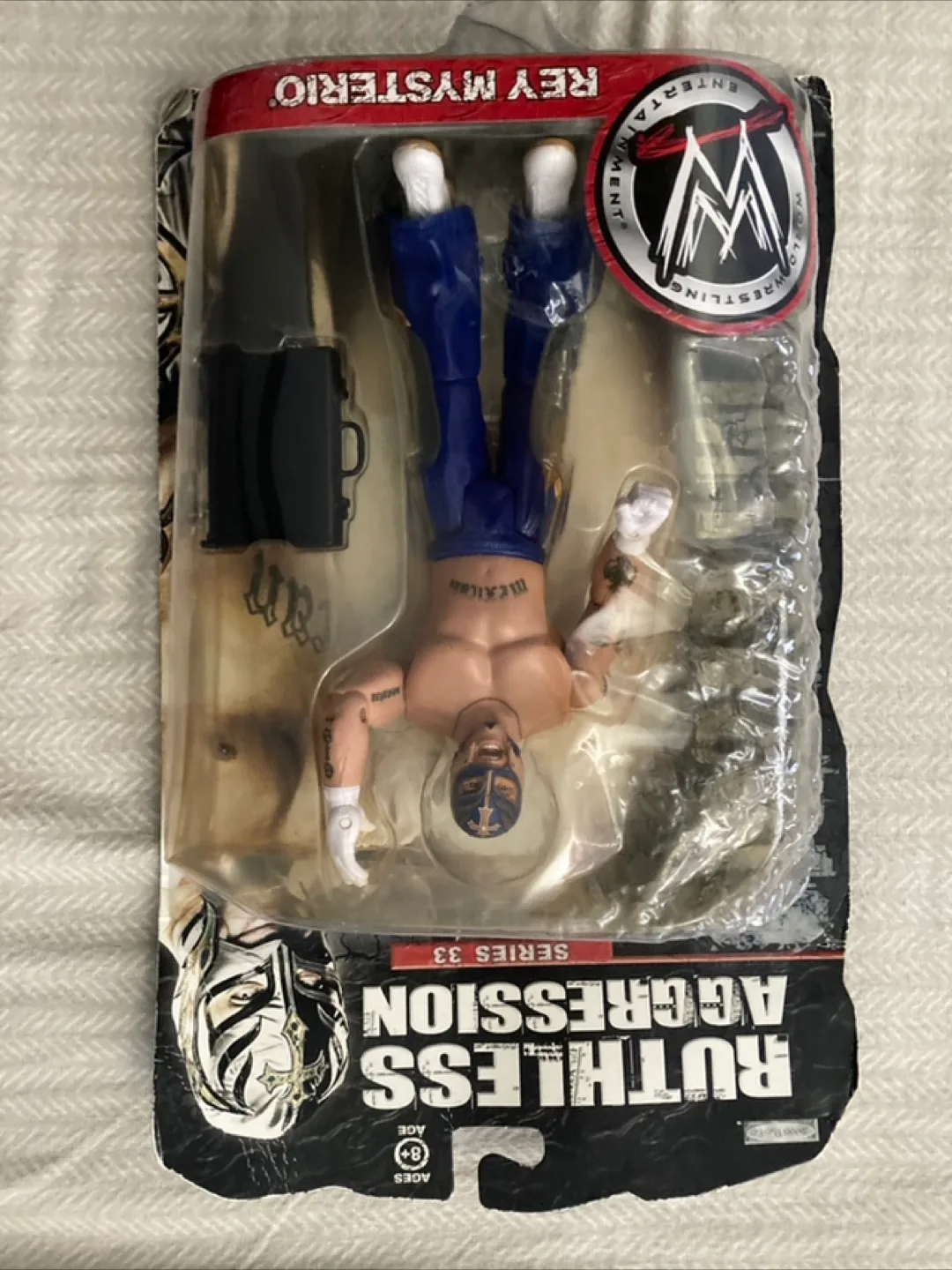 WWE Ruthless Aggression Series 33 Rey Mysterio Action Figure thumbnail