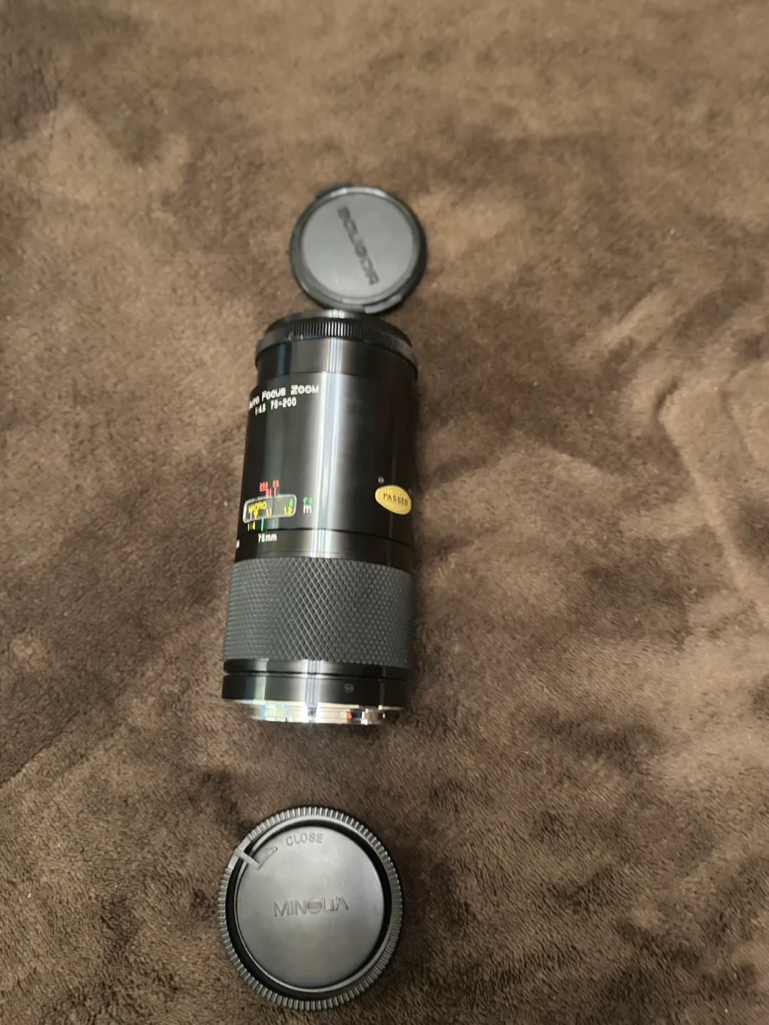 Soligor MC Auto-Focus 70-210mm 1:4 Macro Zoom Lens thumbnail