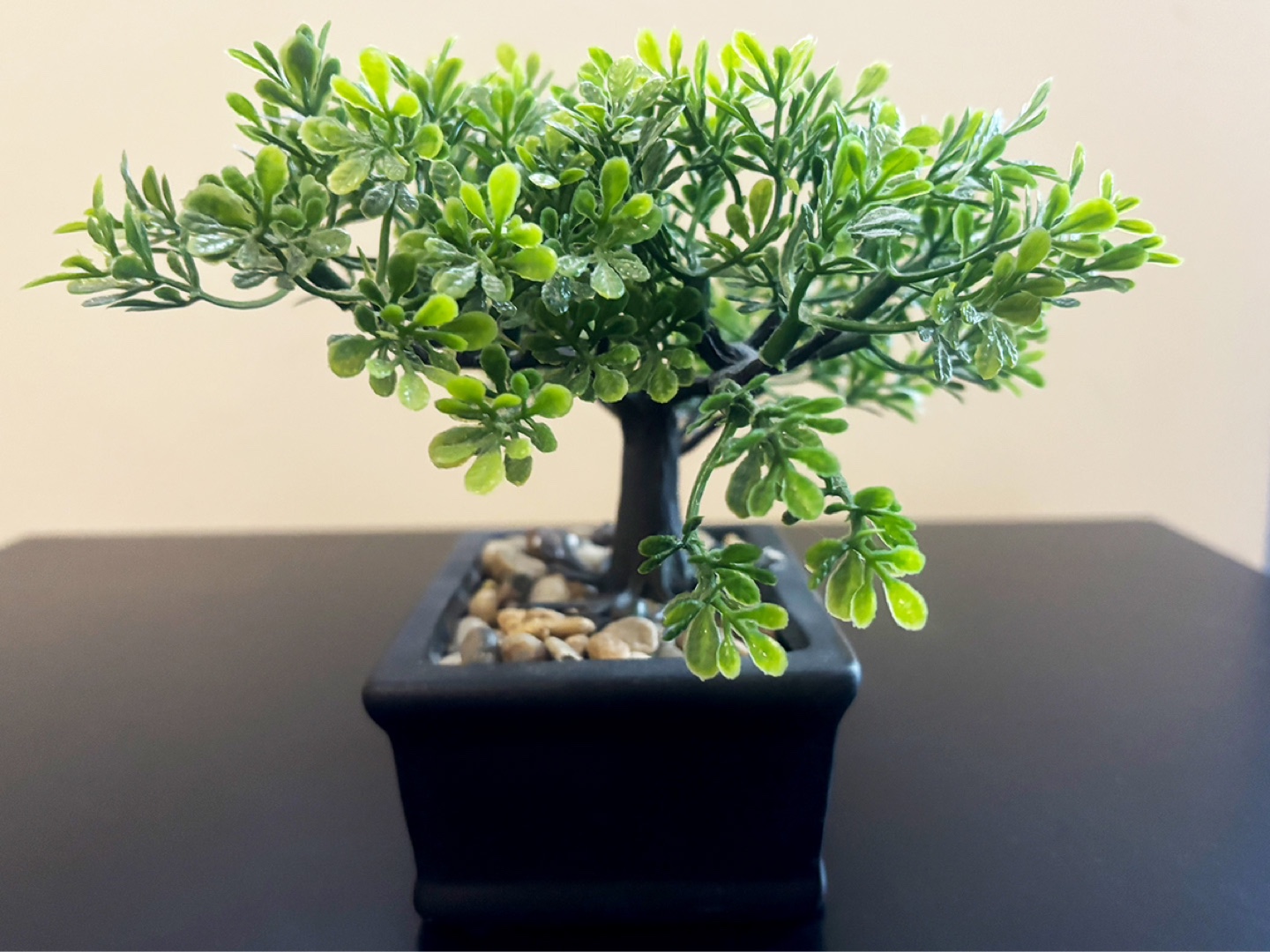 Artificial Mini Bonsai Tree in Decorative Pot - photo 2