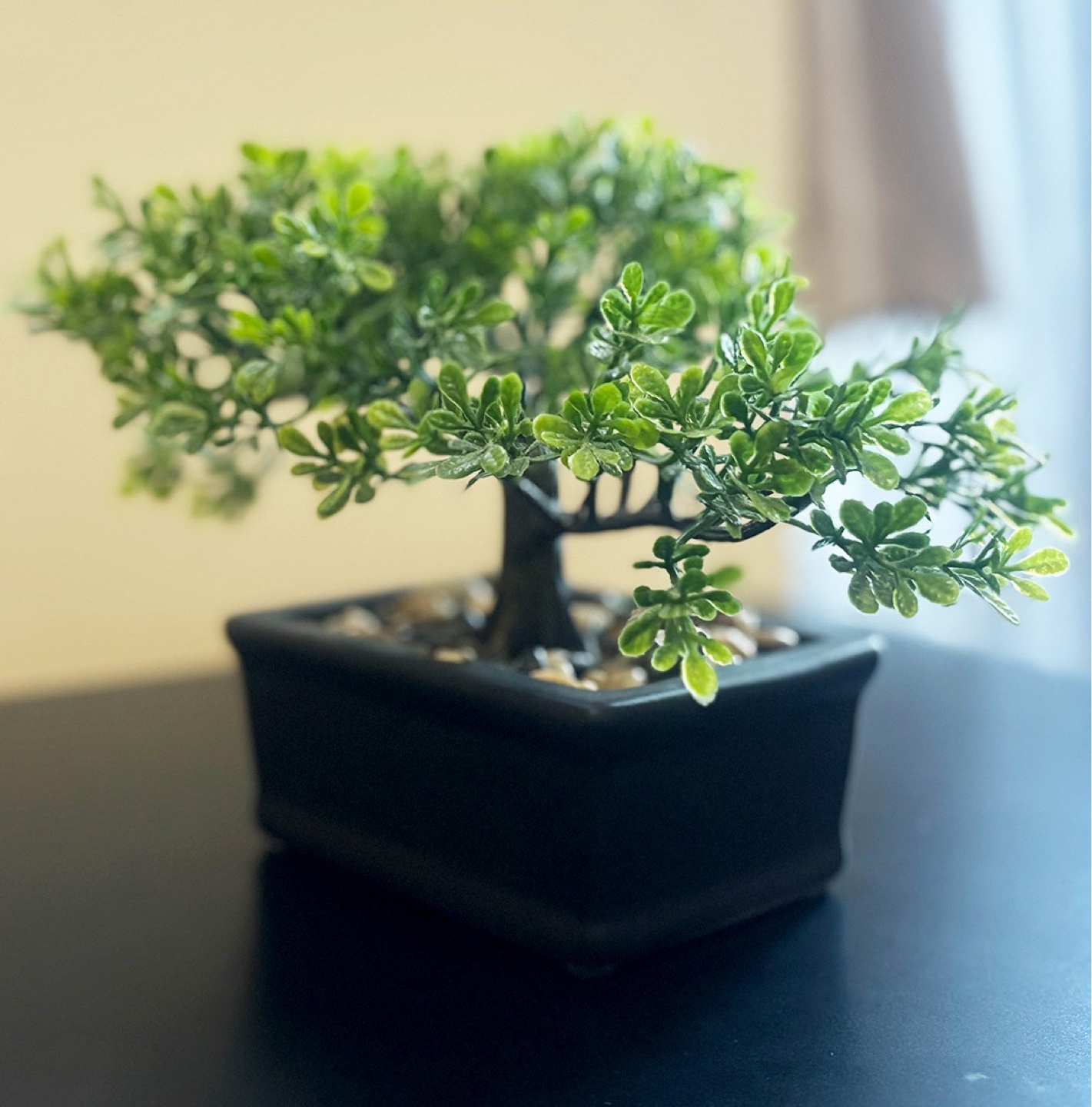 Artificial Mini Bonsai Tree in Decorative Pot - photo 5