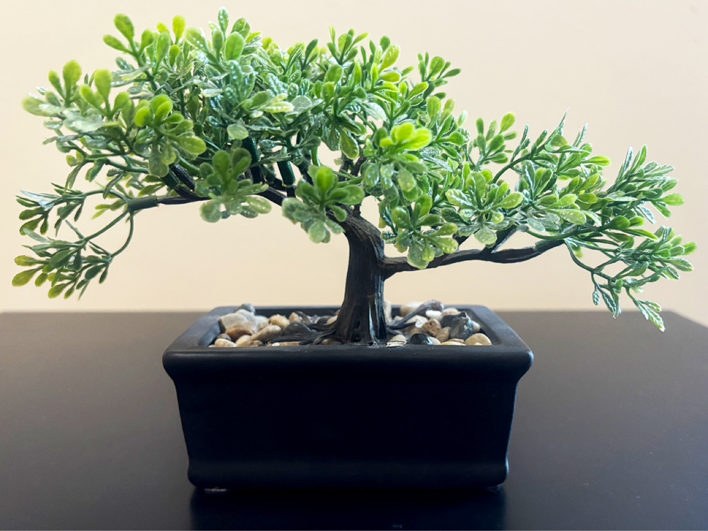 Artificial Mini Bonsai Tree in Decorative Pot - photo 3