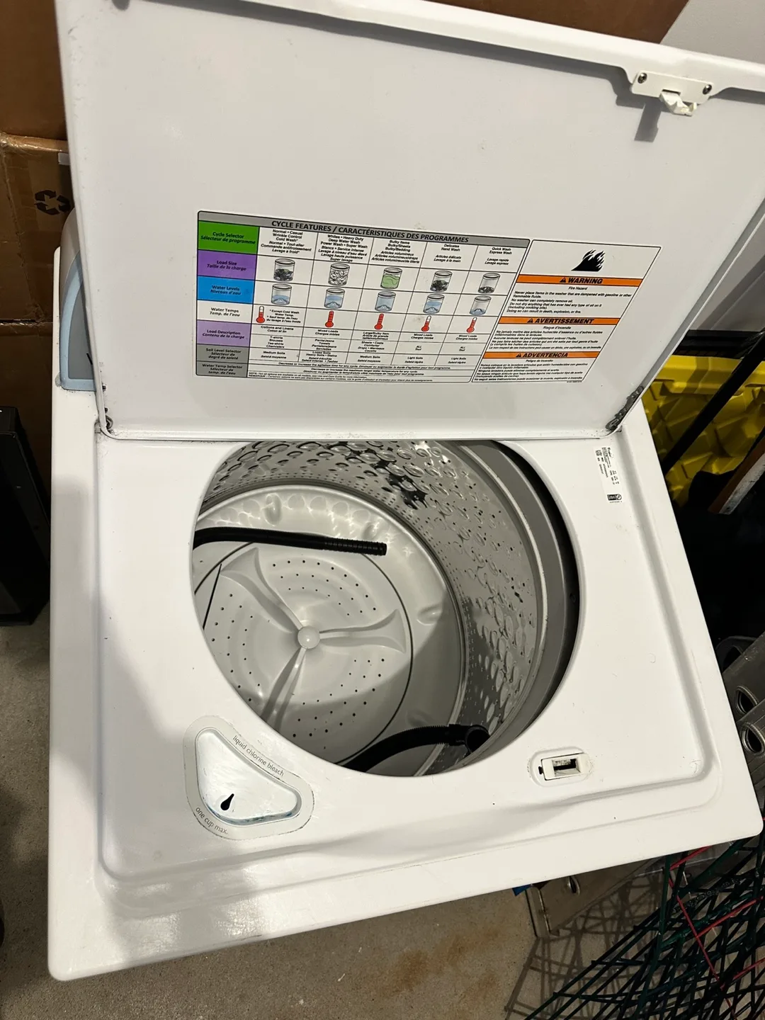 Whirlpool Top-Load Washer image indicator(3)