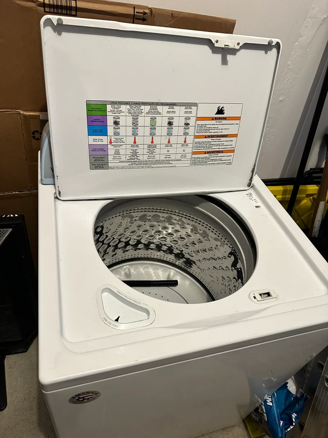 Whirlpool Top-Load Washer image indicator(2)