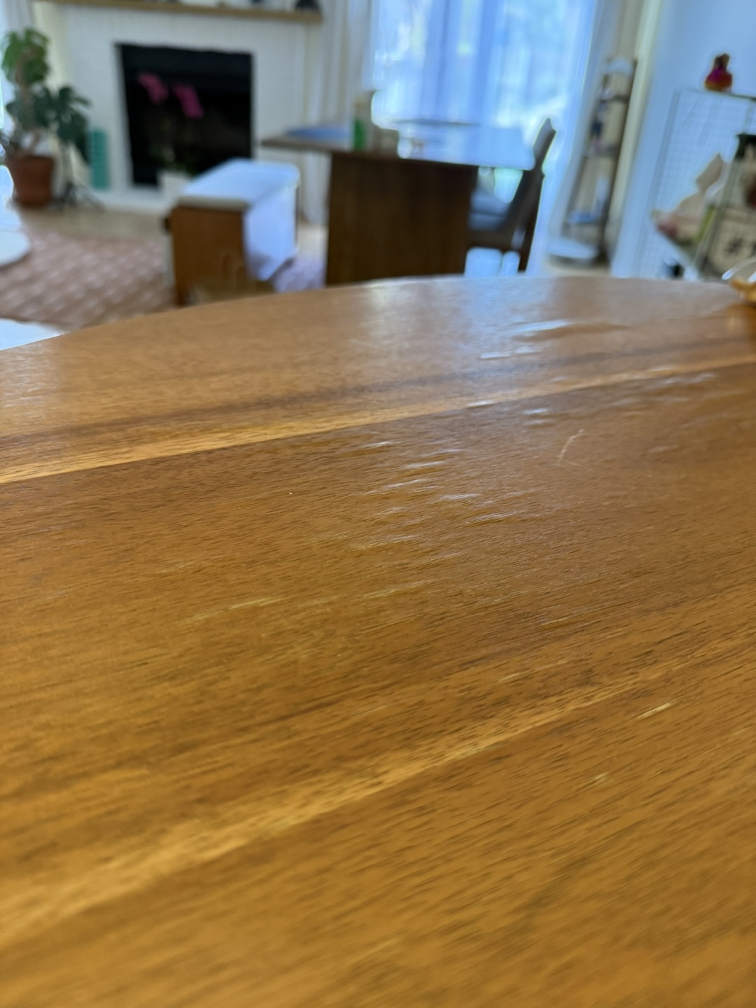 Wood Round Dining Table - photo 5